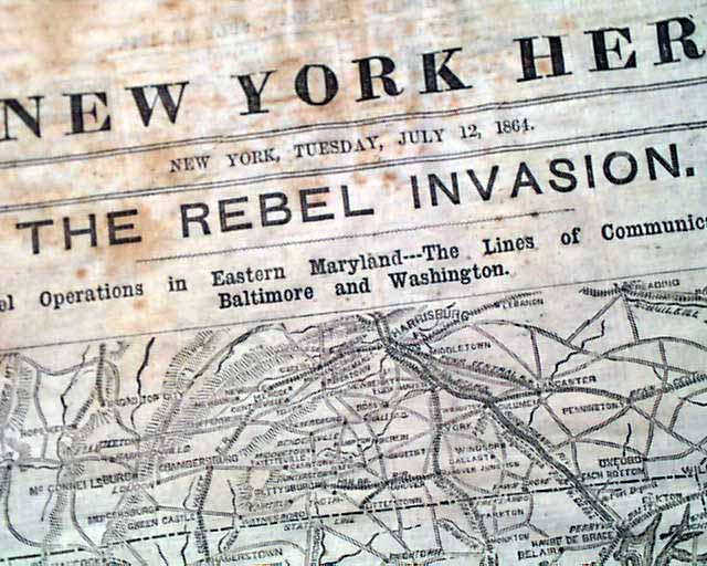 Map of the Rebel invasion...