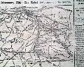 Huge Civil War map of the invasion of Maryland... - Image 4