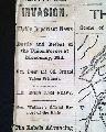 Huge Civil War map of the invasion of Maryland... - Image 7
