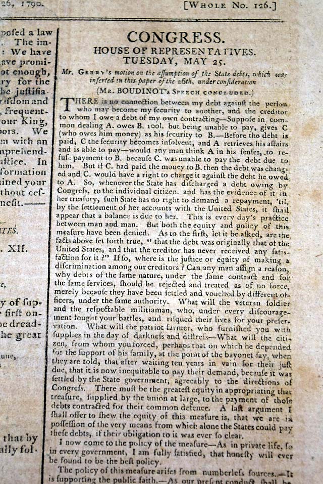 Act of Congress signed by Jefferson & Washington...