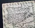 Map of Spain & Portugal... New colony of Georgia.. Judaica... Franklin's lightning rod.... - Image 1