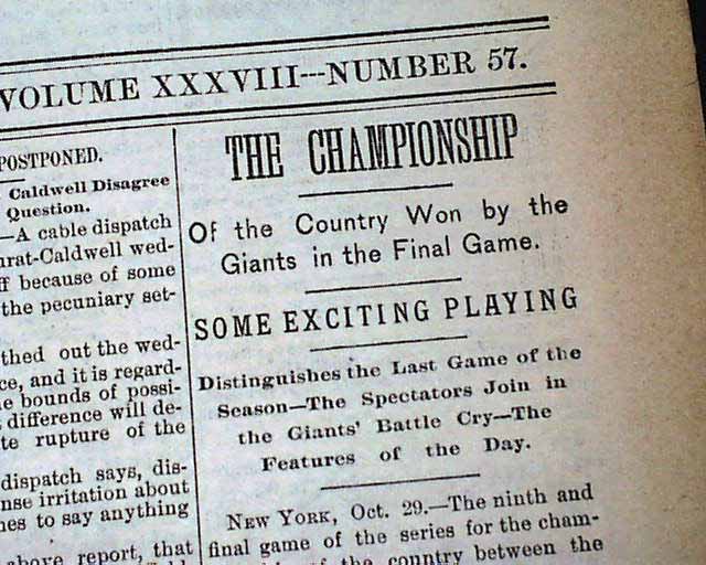 1889 New York Giants season - Wikipedia