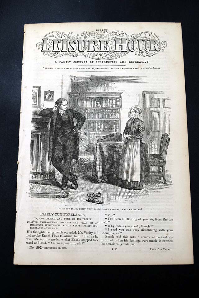 1861 London recreation periodical..