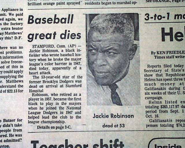 Jackie Robinson Is Not The Best African