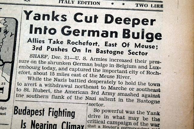 1945 Battle of the Bulge....