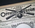 Very rare baseball newspaper from 1886... - Image 1