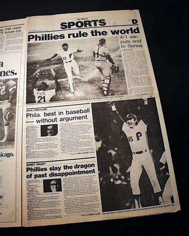 Mike Schmidt leads the way as 1980 Phillies pop champagne corks – NBC  Sports Philadelphia
