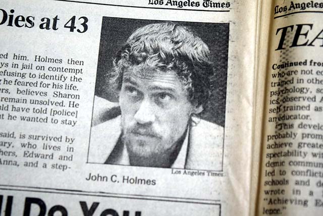 King of pornos John Holmes 1988 death....