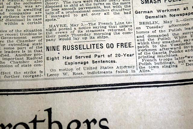 Charles "Taze" Russell - Russellites sentenced...