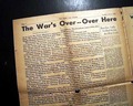 V-E day acknowledged in a military newspaper... - Image 3