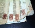 Five issue lot of 1700's issues from England... With tax stamps... - Image 3