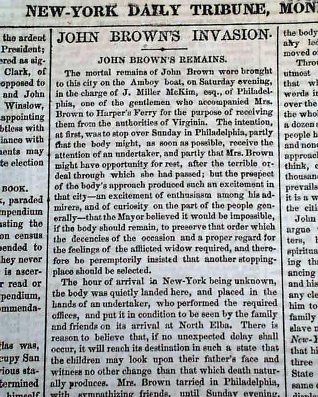 Wealth Of Great Reading On John Brown & His Execution ...