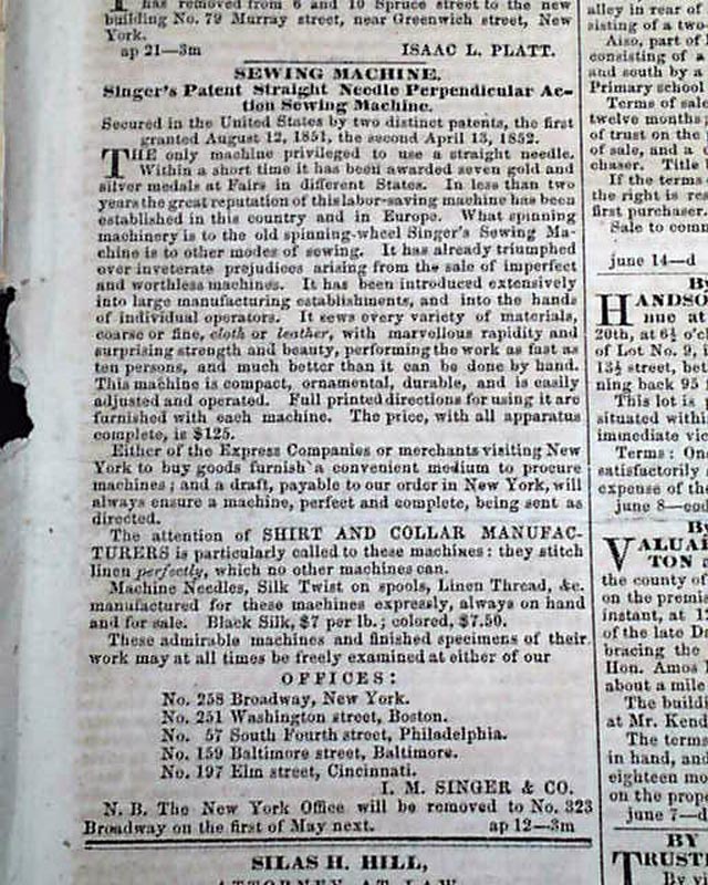 The slave trade is flourishing...