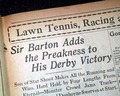 Sir Barton wins 1919 Preakness... - Image 1