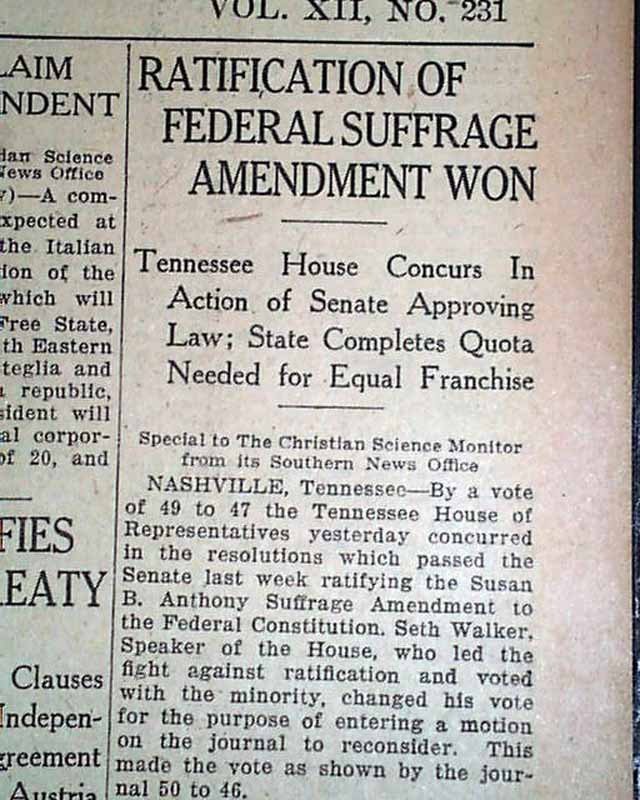 equal rights amendment ratification