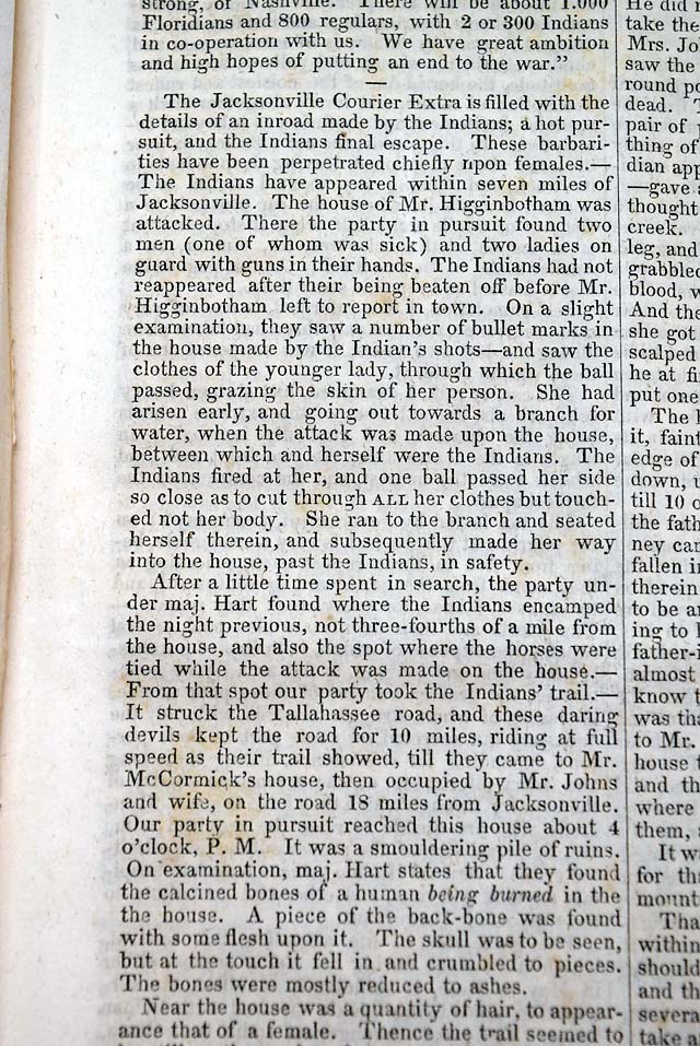 The Jews in England...   Sam Houston elected President of Texas...