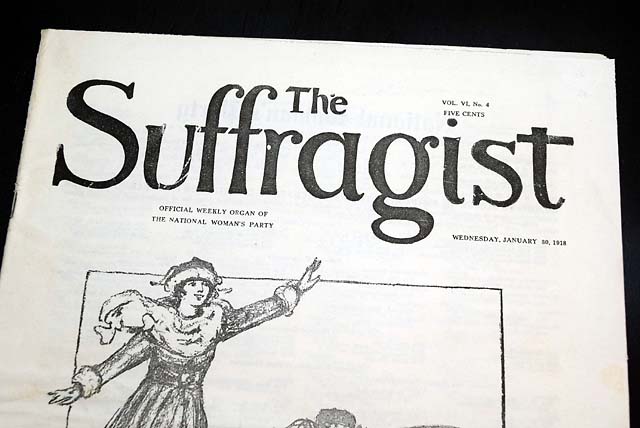 Women Suffrage: 'Official Weekly Organ of the National Woman's Party'...