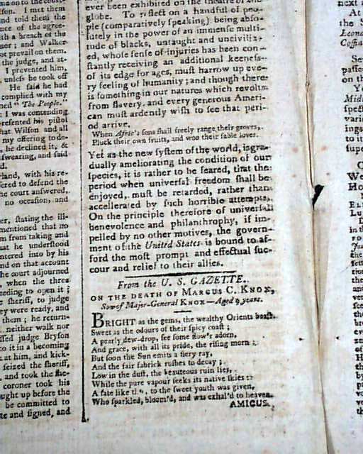 The riot at Lewistown... Indian trouble along the Wabash