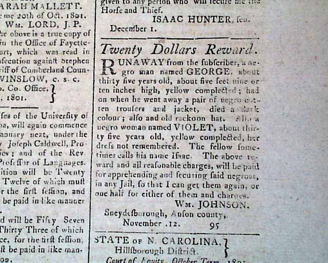 Very early from North Carolina... - RareNewspapers.com