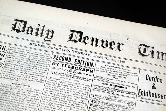 When Denver was booming but was still the Old West...
