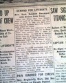 Five follow-up issues on the Titanic disaster... - Image 4