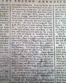 Boston newspaper with Loyalist leanings... - Image 4
