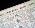 Jewish financier of the American Revolution... - George Washington (block) signature... - Image 1