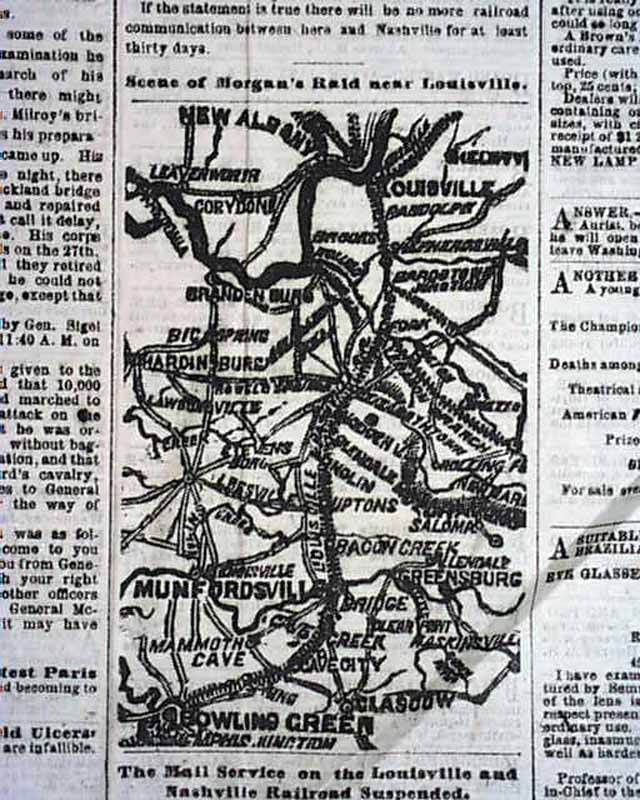 1862 Civil War Maps Occoquan, Virginia.....
