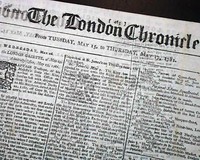 Newspapers From The 1700s - RareNewspapers.com