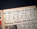 Green Bay Packers vs. New York Giants... - Image 8