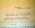 Rare crudely printed "newspaper" from Russia during the Revolution...   - Image 1
