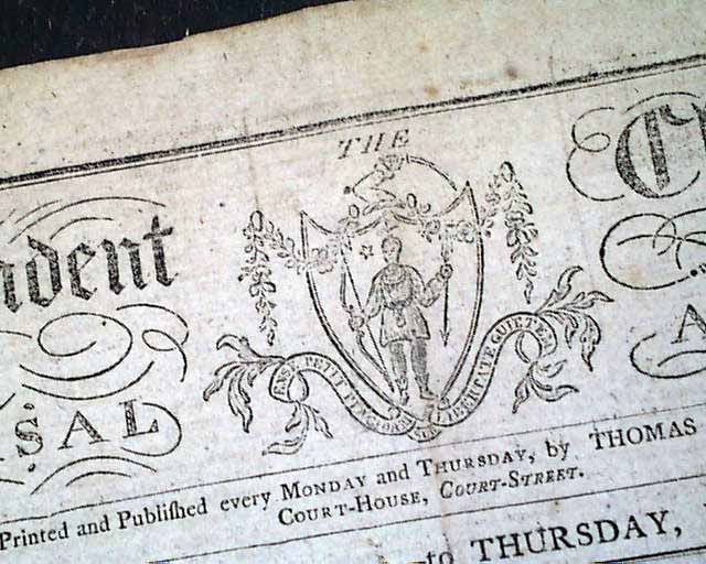 Handsome masthead...