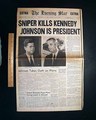 Kennedy's assassination, in a Washington, D.C. newspaper... - Image 2