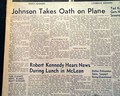 Kennedy's assassination, in a Washington, D.C. newspaper... - Image 5