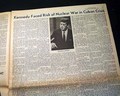 Kennedy's assassination, in a Washington, D.C. newspaper... - Image 7
