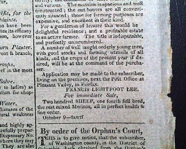 Estate of Richard Bland Lee for sale...