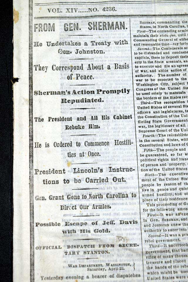 Wealth of fine end-of-war reporting...   Eye-witnesses to the assassination...
