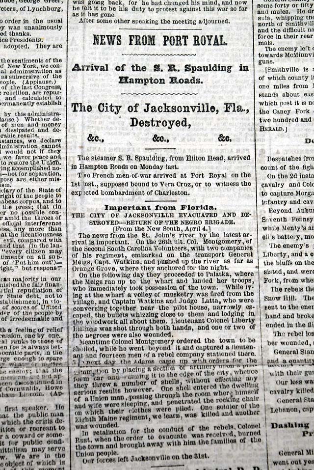 Jacksonville, Florida is destroyed...