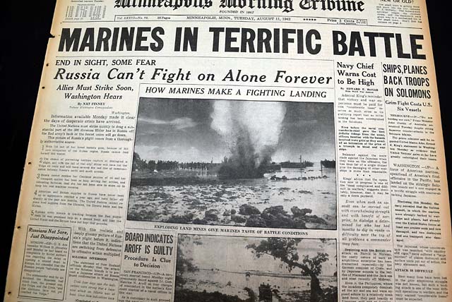 Battle of Guadalcanal Statrts in 1942... WWII...