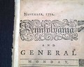 Colonial Pennsylvania... nice masthead & a supplement... - Image 3