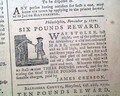 Colonial Pennsylvania... nice masthead & a supplement... - Image 9