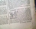 Colonial Pennsylvania... nice masthead & a supplement... - Image 17