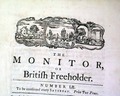 Decorative engraving in the masthead... - Image 1
