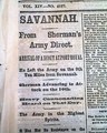 Sherman advancing upon Savannah... - Image 3