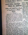First mention of the Loch Ness monster in the Times... - Image 3