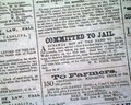 Confederate newspaper from Raleigh, near the end of the war... - Image 5