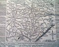 Huge Civil War map of North Carolina... - Image 4