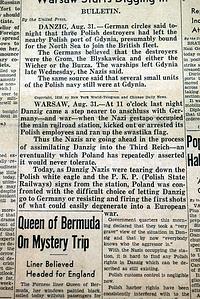 Eve of World War II...  Poland on edge...