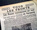 Allied newspaper dropped by aircraft over occupied France... - Image 1