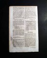 Gentleman's newspaper from 17th century England... - Image 4